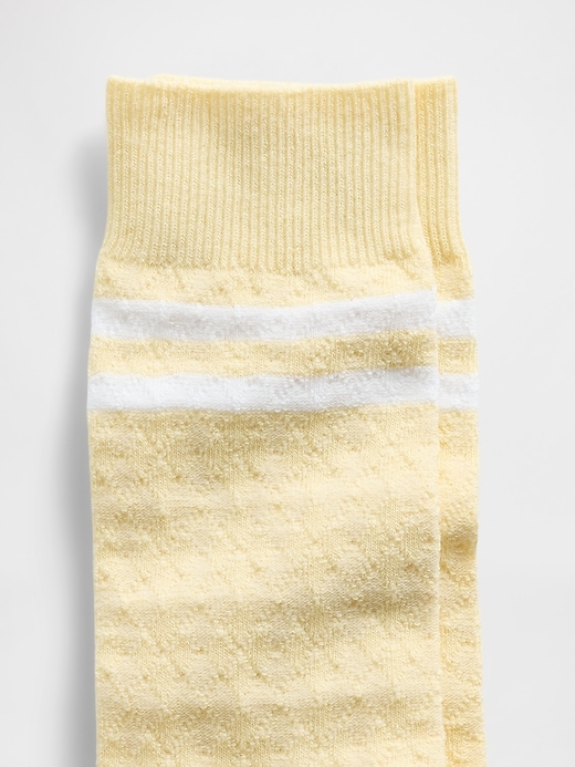 Image number 2 showing, Argyle Varsity Crew Socks