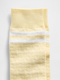 Image number 2 showing, Argyle Varsity Crew Socks
