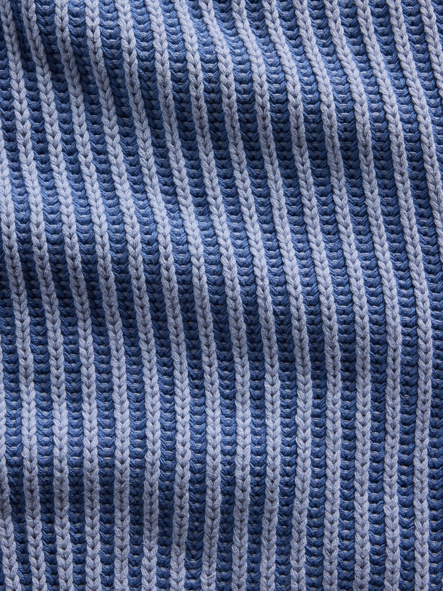 Женский свитер Gap 100% Cotton Barrel-Sleeve Crop Sweater, цвет: Синий — фото 4