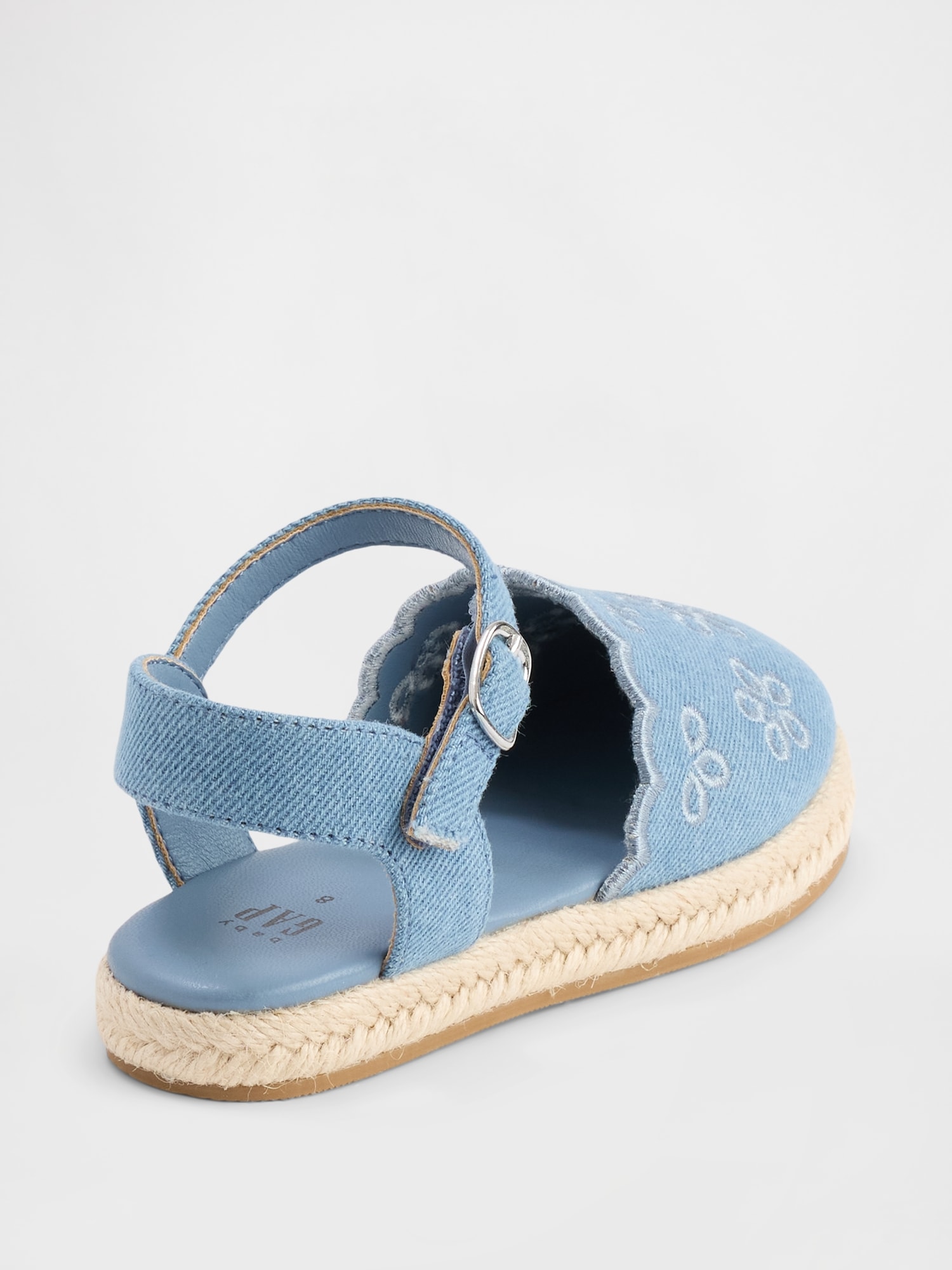 Детские балетки Gap Toddler Espadrille Sandals — фото 4