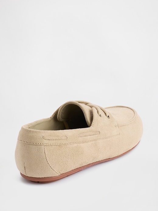 Image number 4 showing, Kids Vegan Suede Loafers