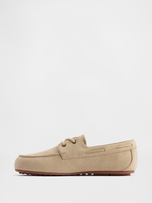 Image number 5 showing, Kids Vegan Suede Loafers