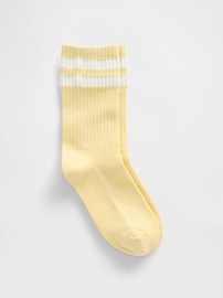 Image number 1 showing, Varsity Crew Socks