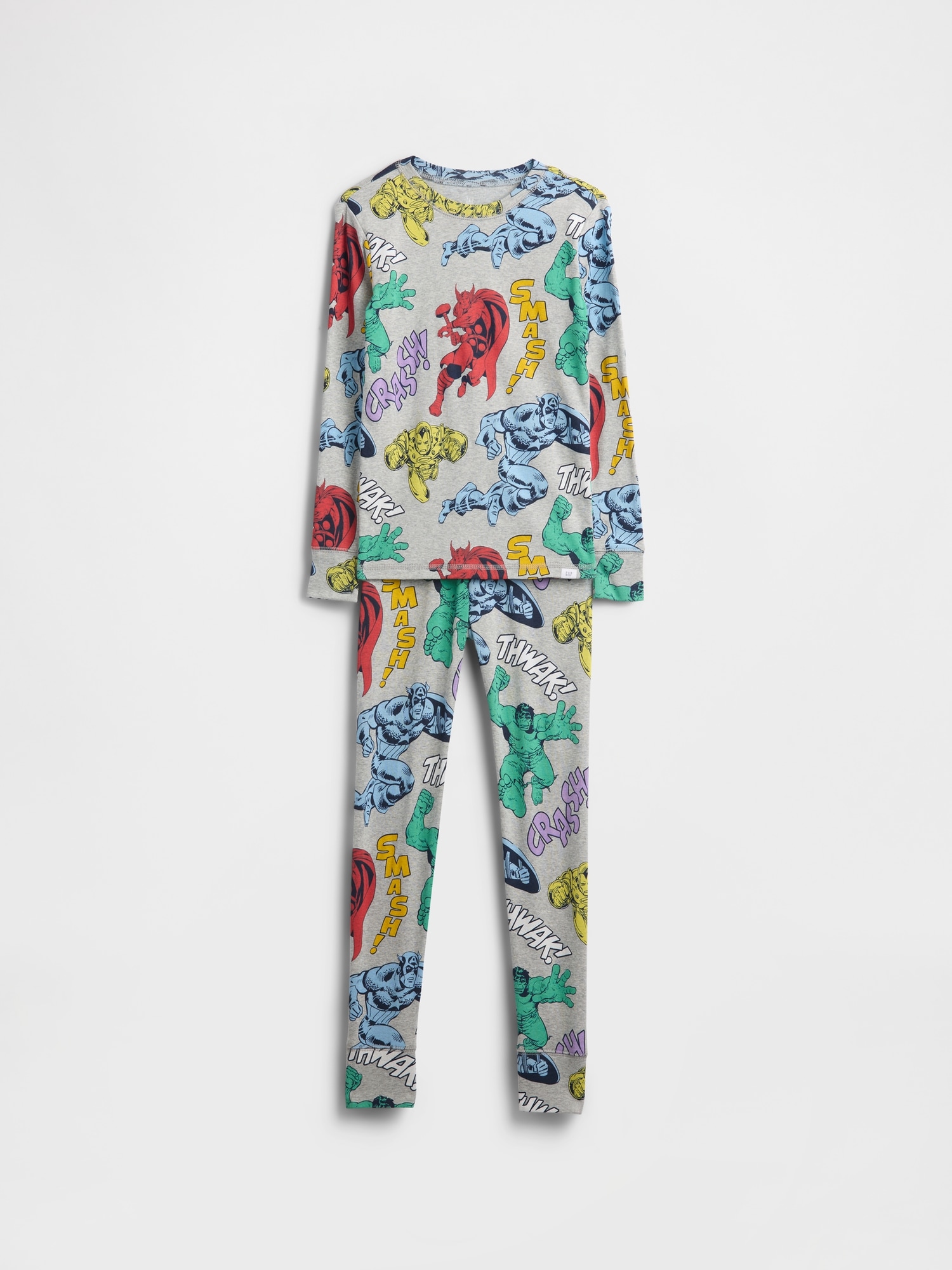Kids Marvel Organic Brushed Cotton PJ Set