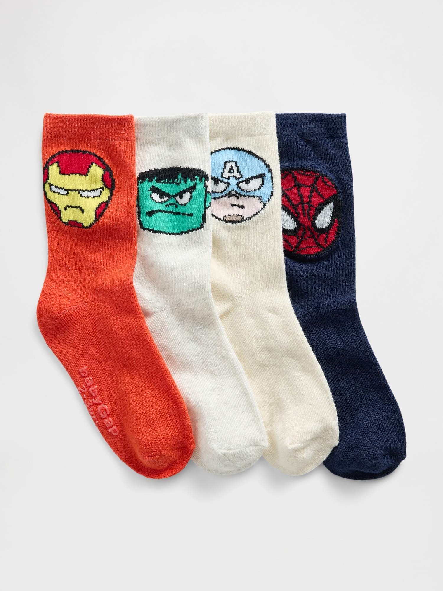 Baby & Toddler Marvel Crew Socks (4-Pack)