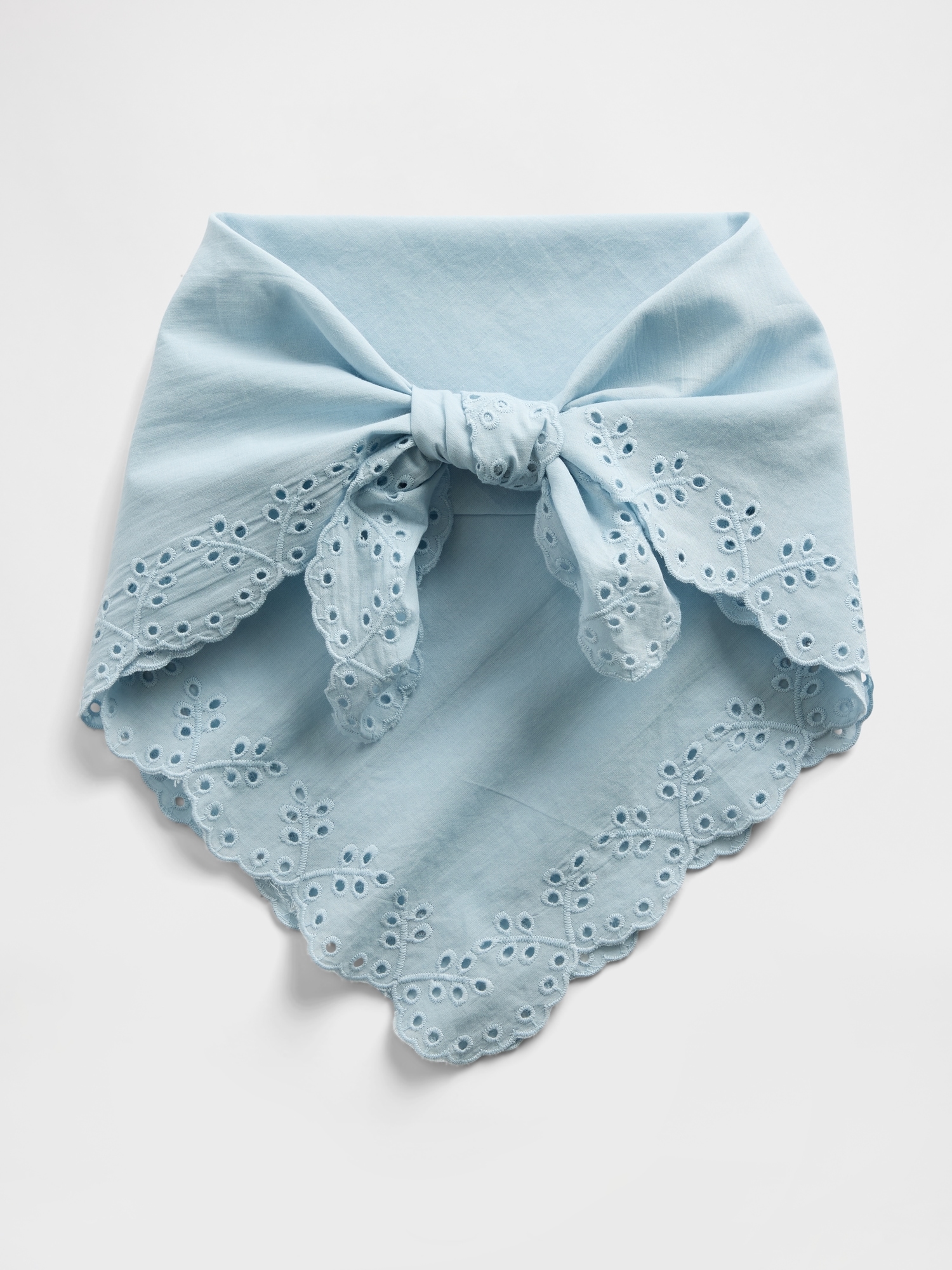 Eyelet Bandana Scarf