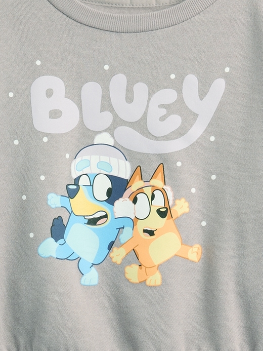Image number 3 showing, Baby & Toddler Bluey VintageSoft Sweatshirt & Rib Leggings Set