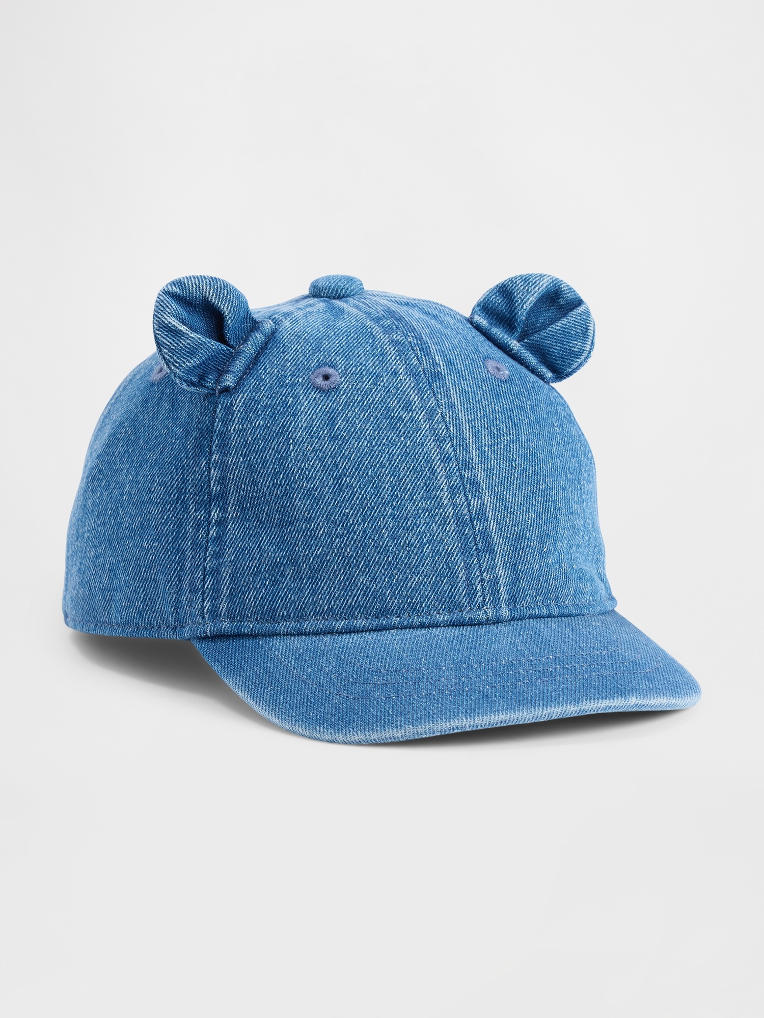 Gap Toddler Denim Bear Baseball Hat