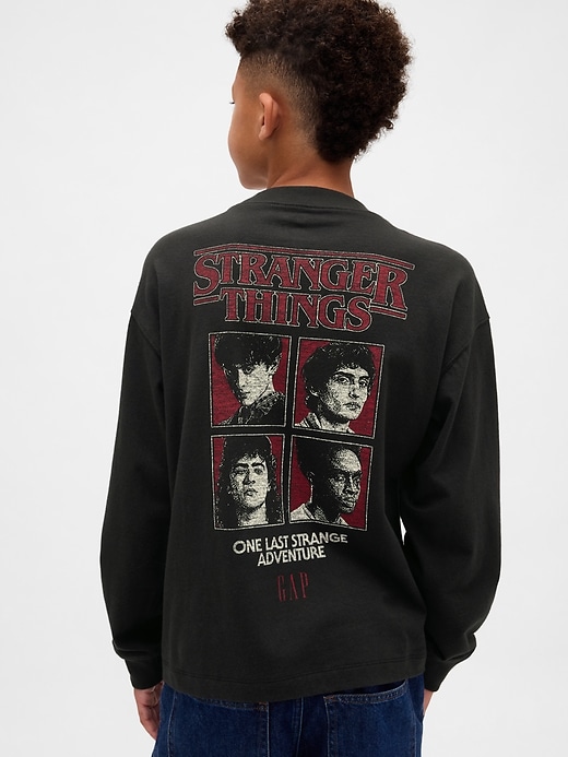Stranger Things Kids Graphic T-Shirt