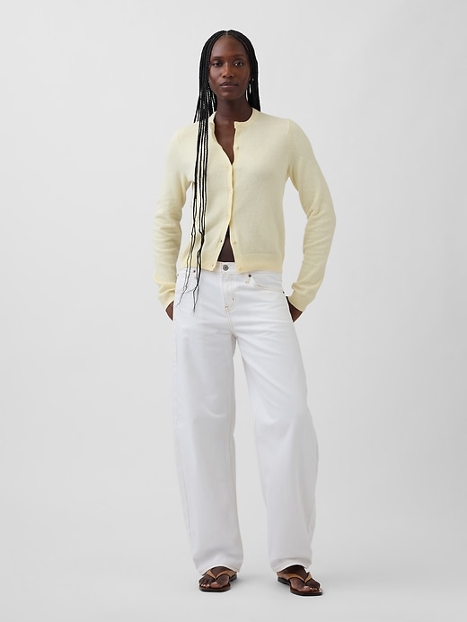 Image number 2 showing, CashSoft Crop Cardigan