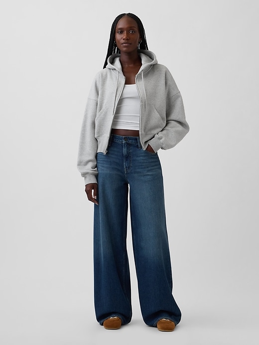 Image number 1 showing, Mid Rise UltraSoft Baggy Jeans