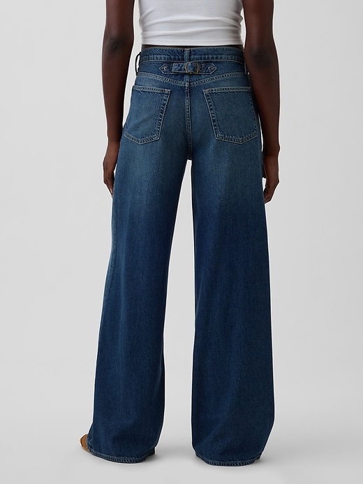 Image number 4 showing, Mid Rise UltraSoft Baggy Jeans