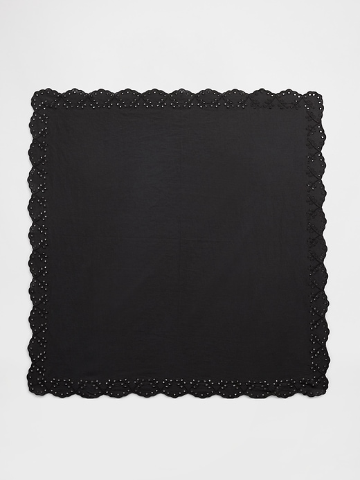 Image number 3 showing, Eyelet Bandana Scarf