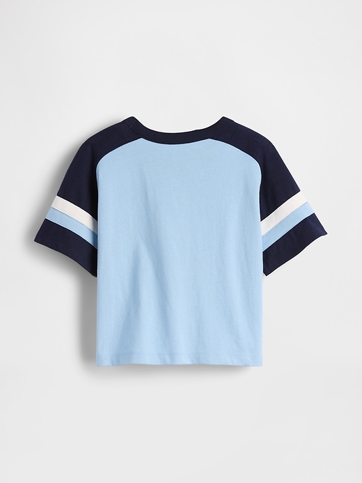 Image number 2 showing, Baby & Toddler Raglan Football T-Shirt