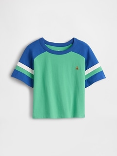 Baby & Toddler Raglan Football T-Shirt