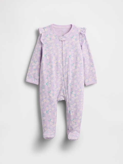 Baby First Favorites Organic Cotton Footed One-Piece
