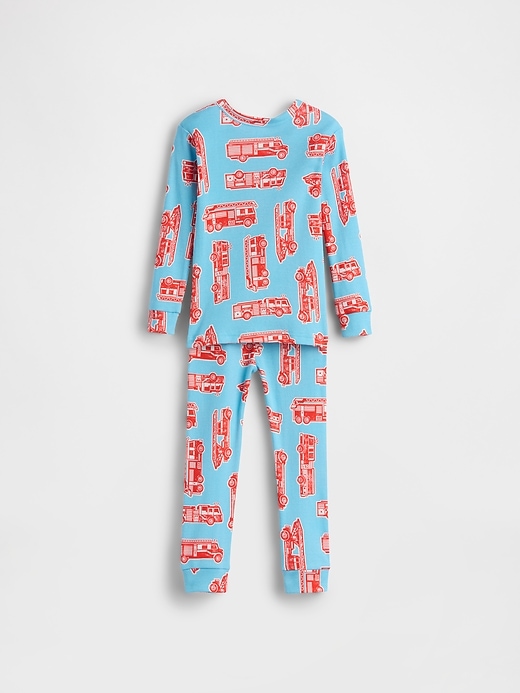 Image number 2 showing, Baby & Toddler Organic Brushed Cotton PJ Set