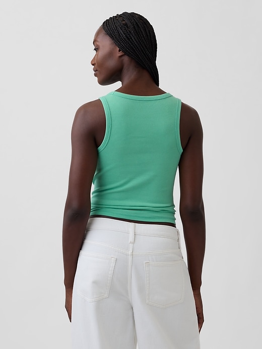 Image number 3 showing, Rib Scoop Tank Top