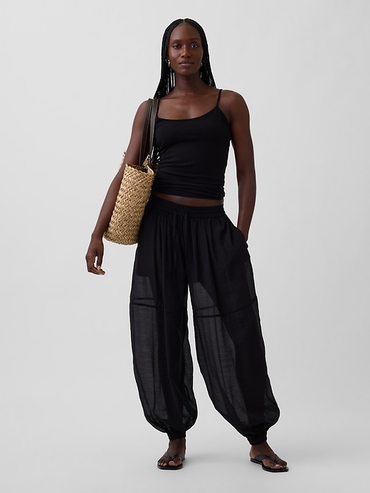 Image number 1 showing, Sheer Barrel Joggers