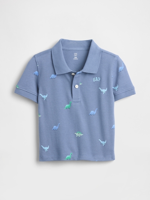 Image number 1 showing, Baby & Toddler Pique Polo Shirt
