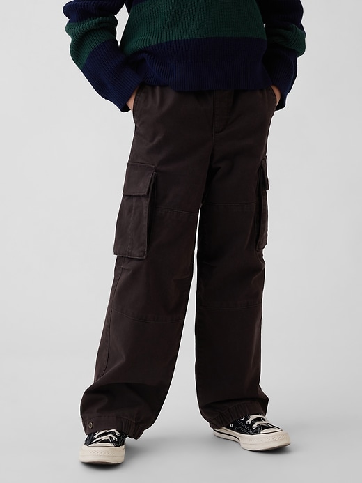Image number 3 showing, Kids Jersey-Lined Cargo Pants