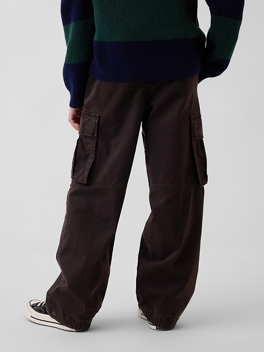 Image number 4 showing, Kids Jersey-Lined Cargo Pants