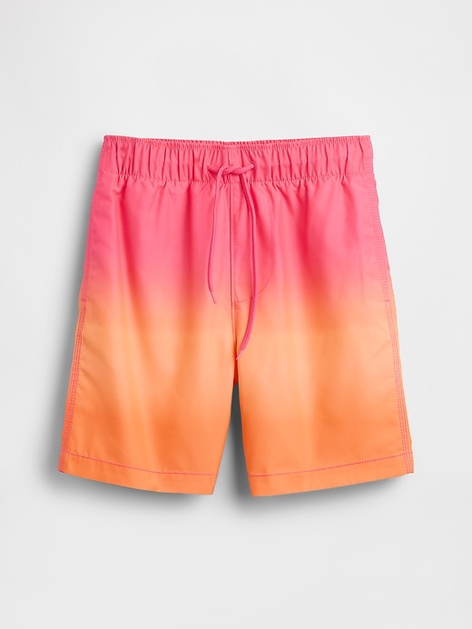 Image number 1 showing, Kids 5" Recycled Swim Trunks