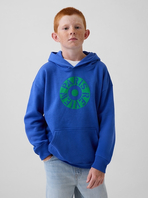 Image number 1 showing, Kids Robert Indiana VintageSoft Hoodie