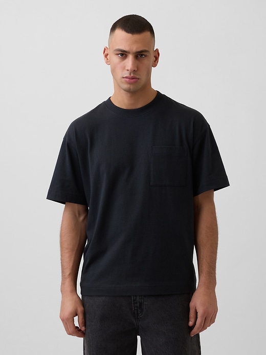 Image number 1 showing, Oversized Pocket T-Shirt