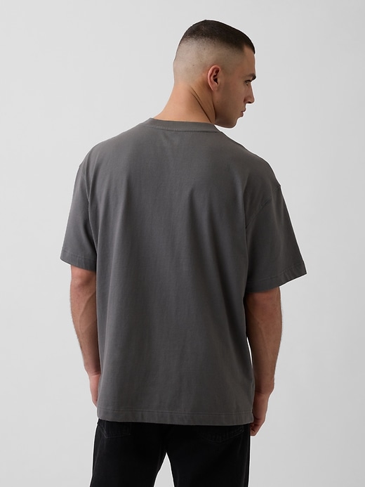 Image number 3 showing, Oversized Pocket T-Shirt