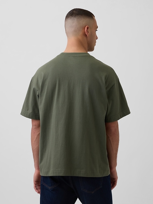 Image number 3 showing, Oversized Pocket T-Shirt