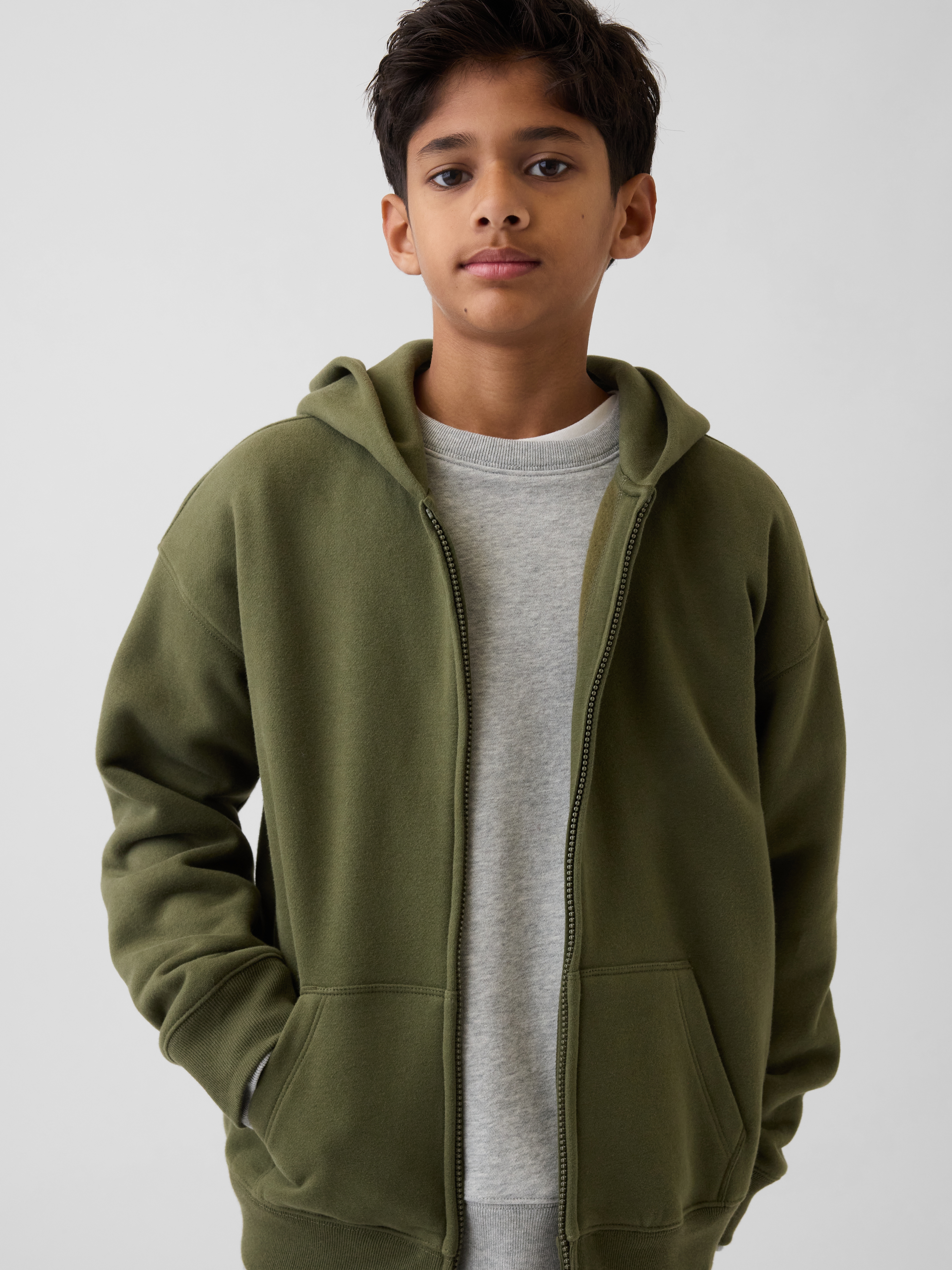 Kids VintageSoft Zip Hoodie | Gap