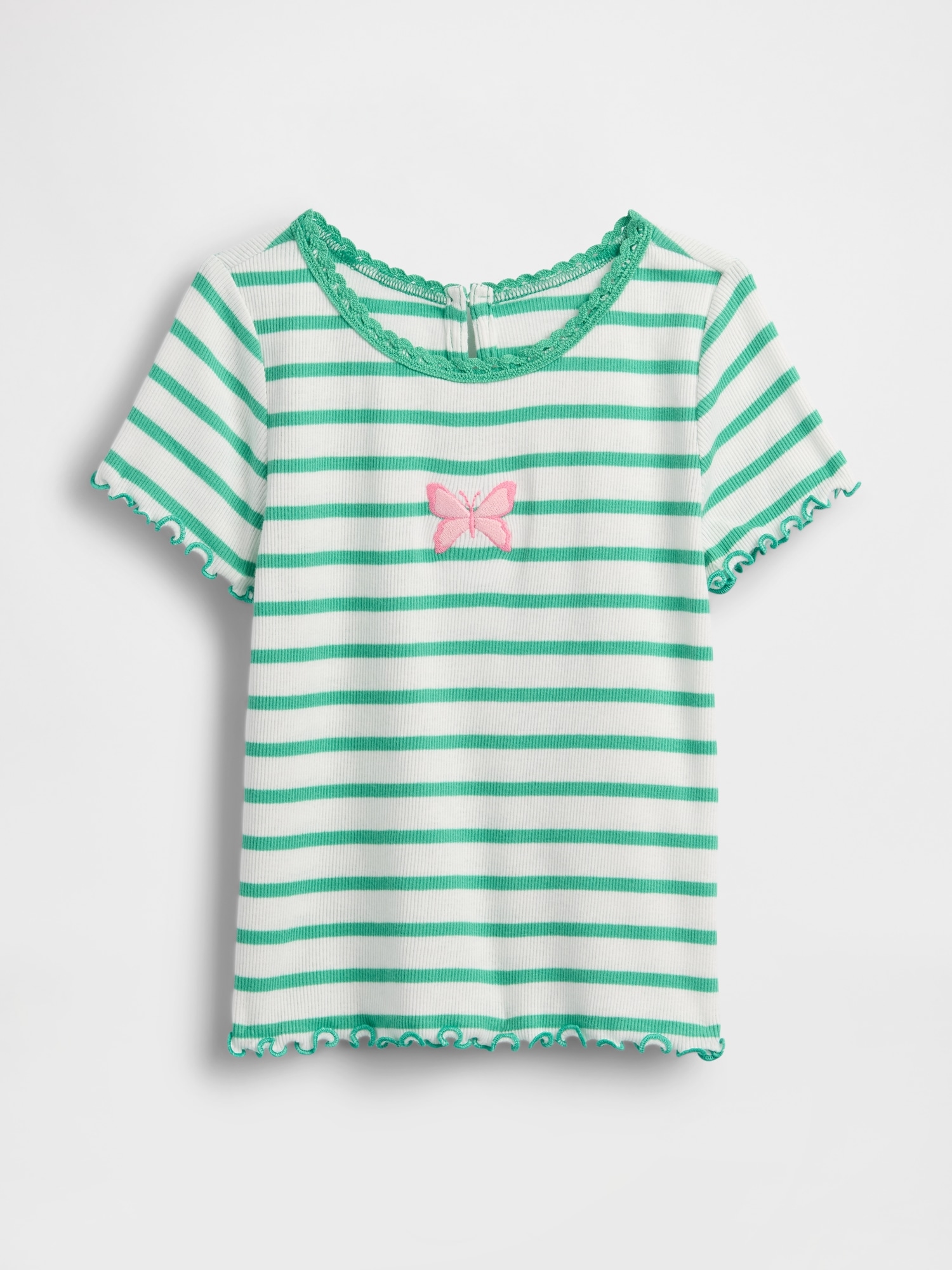 Baby & Toddler Embroidered Rib T-Shirt