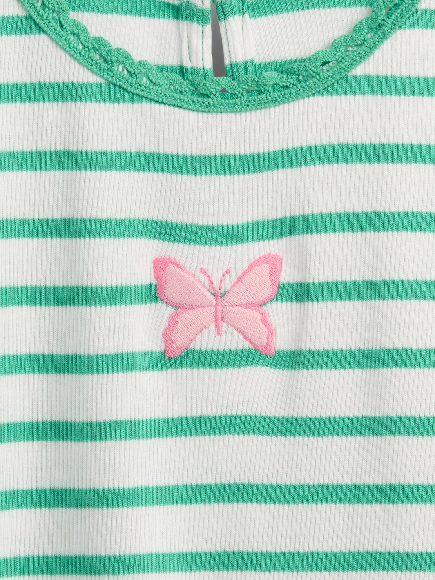 Baby & Toddler Embroidered Rib T-Shirt