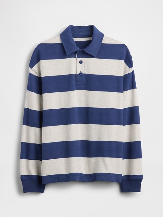 Image number 1 showing, Kids Relaxed Jersey Polo Shirt