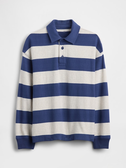 Kids Heavyweight Relaxed Polo Shirt