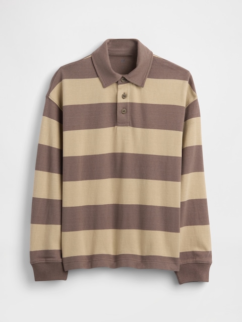 Kids Heavyweight Relaxed Polo Shirt