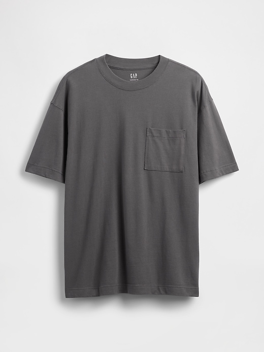Image number 5 showing, Oversized Pocket T-Shirt