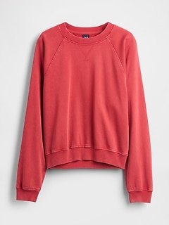 French Terry Raglan Sweatshirt
