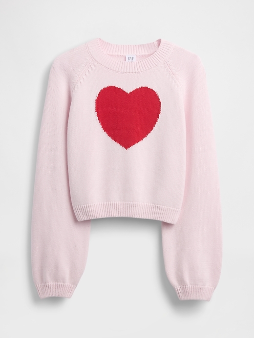 Image number 2 showing, Kids Relaxed Graphic Crewneck Sweater