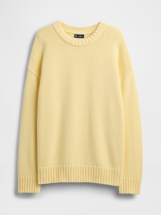 Image number 5 showing, 100% Cotton Oversized Sweater