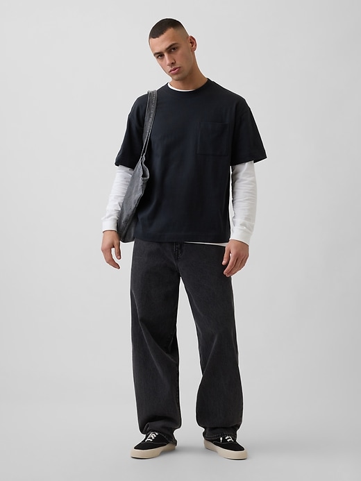 Image number 2 showing, Oversized Pocket T-Shirt
