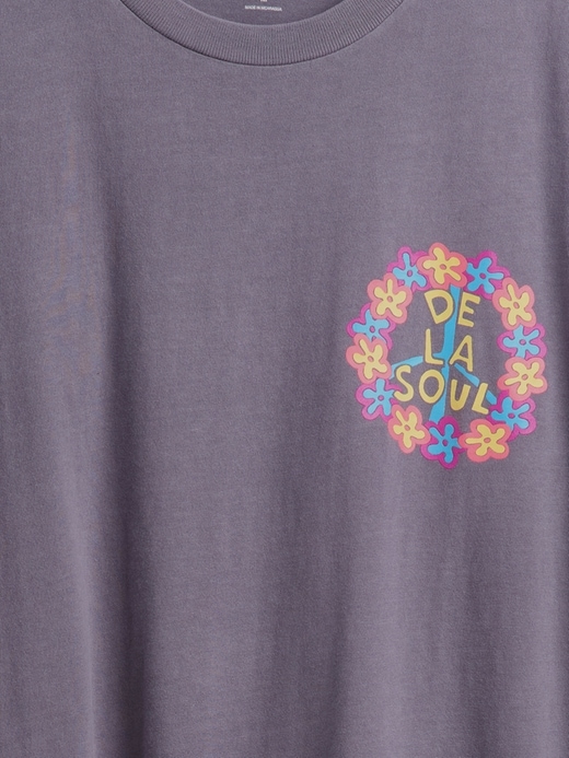 Image number 4 showing, De La Soul Relaxed Graphic T-Shirt