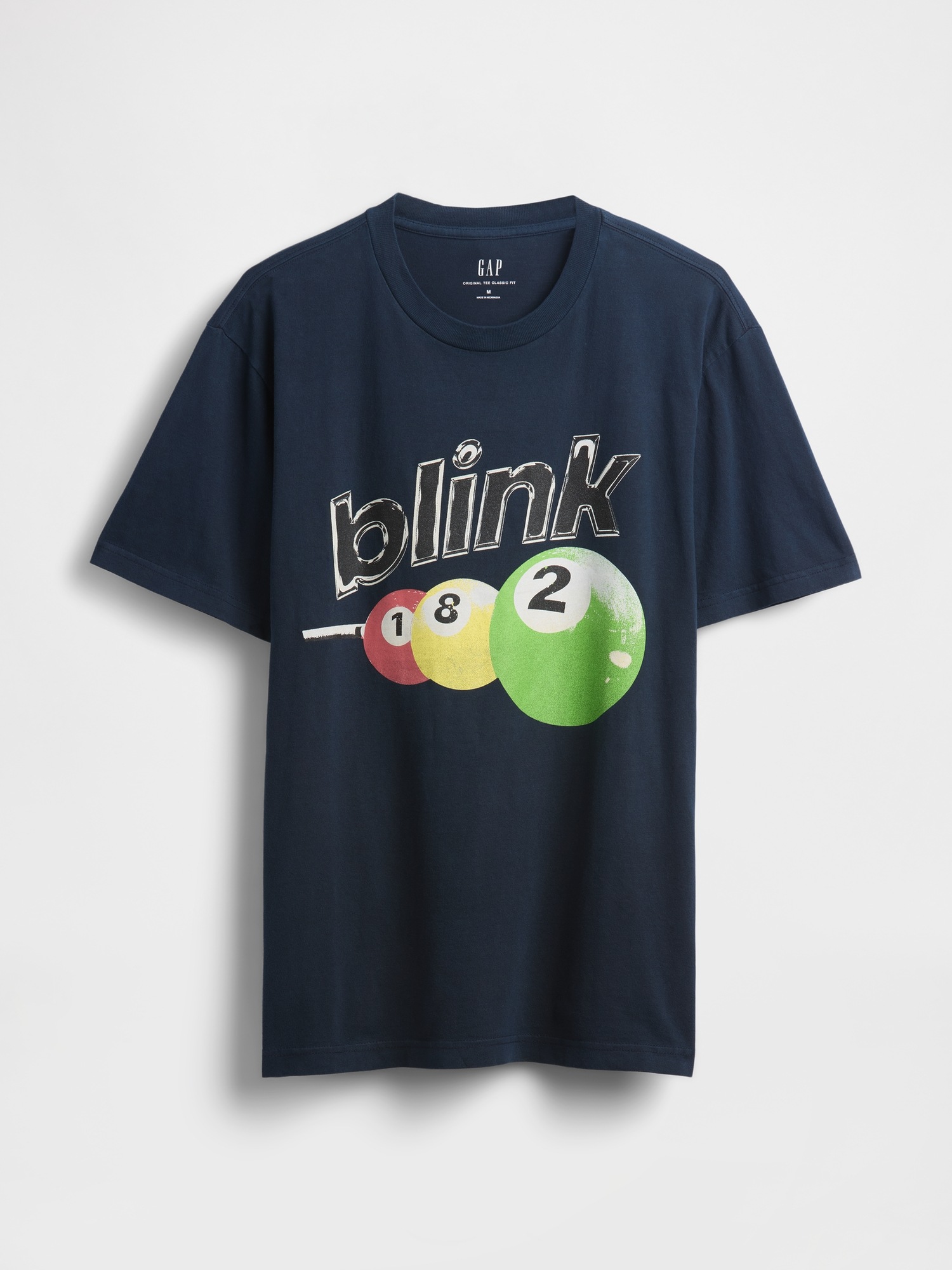 Мужские футболки Gap Blink 182 Relaxed Graphic T-Shirt — фото 5