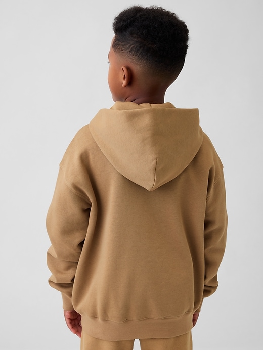 Image number 3 showing, Kids VintageSoft Logo Zip Hoodie