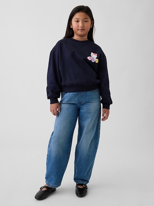 Image number 4 showing, Kids VintageSoft Dolman Sweatshirt