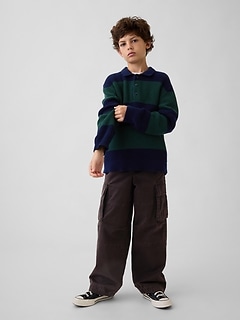 Kids Jersey-Lined Cargo Pants