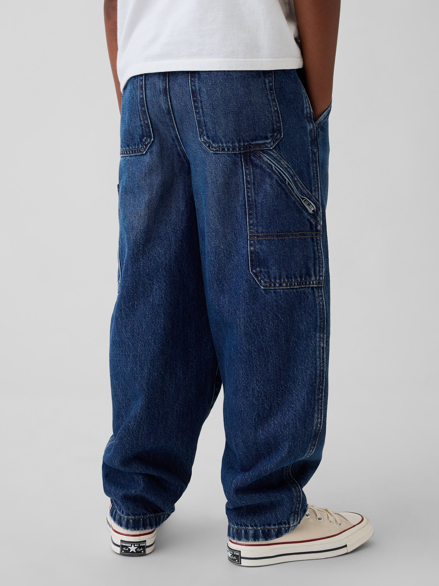Kids Brushed Easy Carpenter Jeans