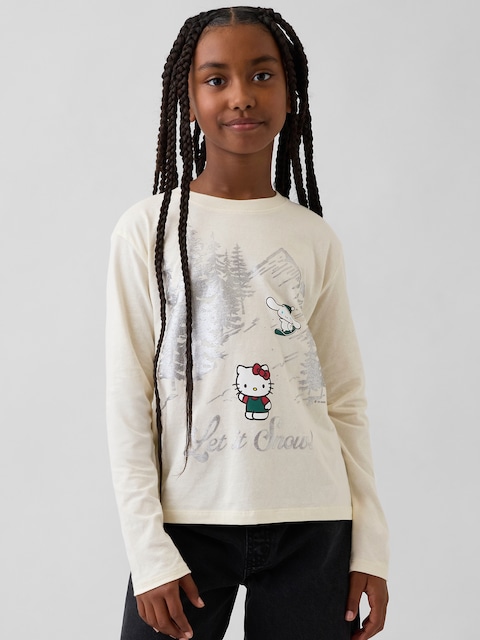 Kids Oversized Graphic T-Shirt