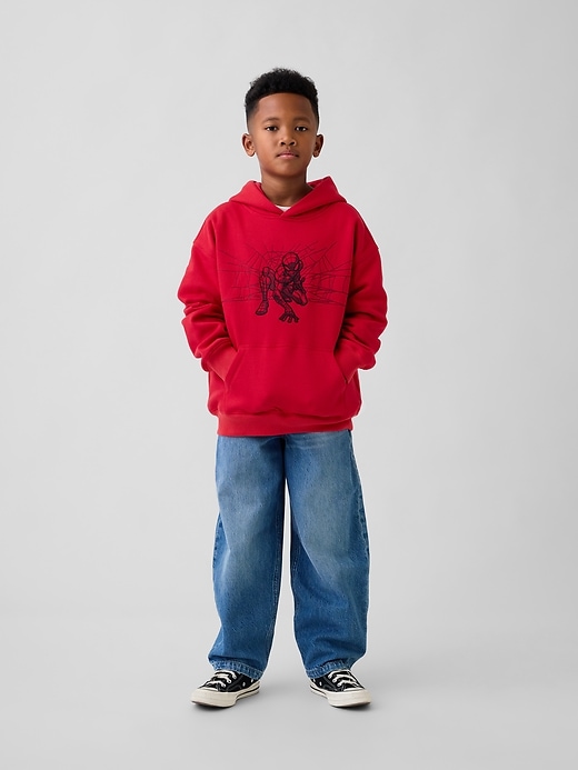 Image number 4 showing, Kids Marvel VintageSoft Relaxed Hoodie
